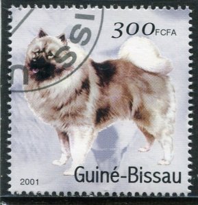 Guinea Bissau 2001 DOG 1 value Perforated Fine used VF