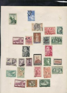 greece stamps page ref 17981