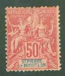 St. Pierre & Miouelon 75 MH CV $52.50 BIN $23.50
