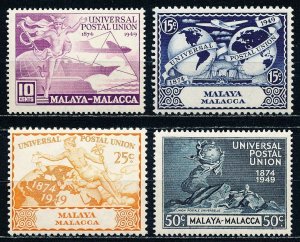 Malacca #18-21 Set of 4 MNH