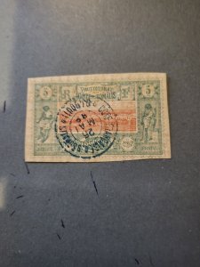 Stamps Somali Coast Scott #9 used