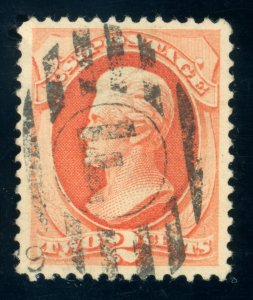 US Stamp #183 Jackson 2c - PSE Cert - XF-SUP 95 - Used - SMQ $225.00