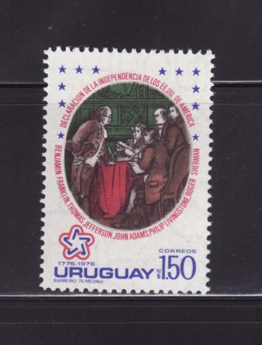 Uruguay 943 Set MNH American Bicentennial (A)