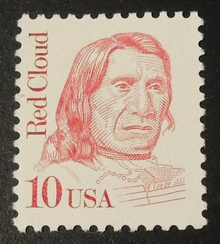 1987 10c Red Cloud Scott 2175 Mint NH