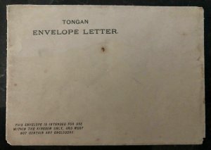 Mint Tonga Envelope Letter Postal Stationary One Penny