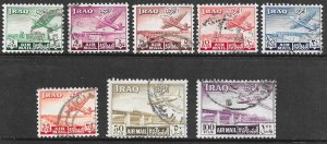 Iraq C1-C8: Basra Airport, Diyala Railroad Bridge, used, F-VF