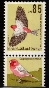 ISRAEL Scott 1141 MNH** Bird stamp with tab