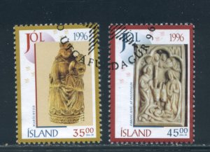 Iceland 832-3  Used (4