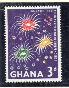 Ghana 1960 Early Issue Fine Mint Hinged 3d. NW-167646