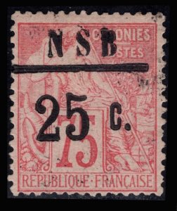 MOMEN: FRENCH NOSSI BE SC # 13 1890 USED $300 LOT #68968*