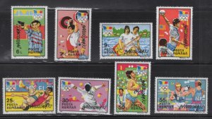 Romania #3749-56  (1992 Olympics set) VFMNH  CV $2.50