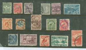 New Zealand #84-86/86C-98 Used Single (Complete Set)