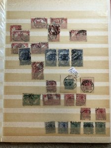 GERMANY; 1905-20s fine used Germania ACCUMULATION 100s Many fine POSTMARKS