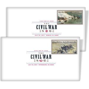 US 4910-4911 Civil War 1864 (set of 2) DCP FDC 2014
