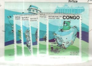 Congo Scott 1021-6 Mint NH [TG1645]