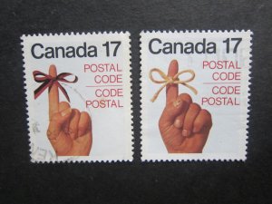 Canada #815,816 Postal Code {ca95}