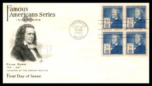 #892 Elias Howe – Artcraft Cachet