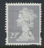 GB QE II Machin - SG Y1693   Used 29p  