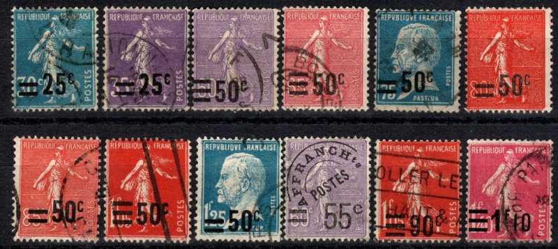 France #227-40  F-VF Used  CV $65.60  (X5205)