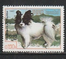 1987 Cambodia - Sc 768 - used VF - 1 single - Dogs