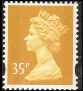 Great Britain  #MH222, phosphor 2B blue,  Mint NH CV $2.00