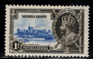 Sierra Leone Scott 166 MH* stamp