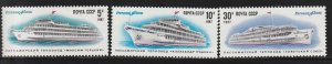 Russia 5557-9 Cruise Ships Mint NH