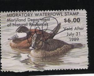 Maryland  Scott# 15  Used