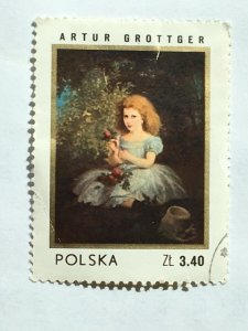 Poland – 1972 – Single “Art” stamp – SC# 1913 - CTO