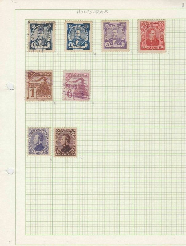 honduras early stamps ref 10939 