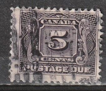 J4 Canada Used Postage Due