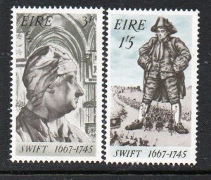 Ireland Sc 240-241 1967 Swift stamp set mint NH