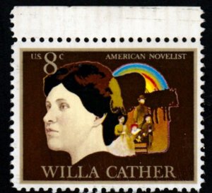 SC# 1487 - (8c) - Willa Cather, novelist Used Single