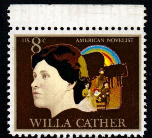 SC# 1487 - (8c) - Willa Cather, novelist Used Single