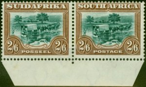 South Africa 1927 2s6d Green & Brown SG37 Fine VLMM