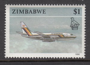 Zimbabwe 630 Airplane MNH VF