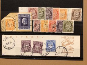 Norway 1978  to 1979 mint never hinged or  used Good Quality stamps  Ref  62172