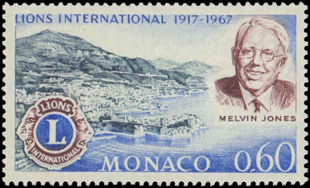 Monaco #665, Complete Set, 1967, Lions Club, Never Hinged