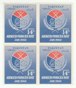 Pakistan 107 Armed Forces Day  MNH