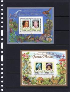 St.Vincent Grenadines Q.Mother/Concorde 2 SS Sc#500A/B MNH 