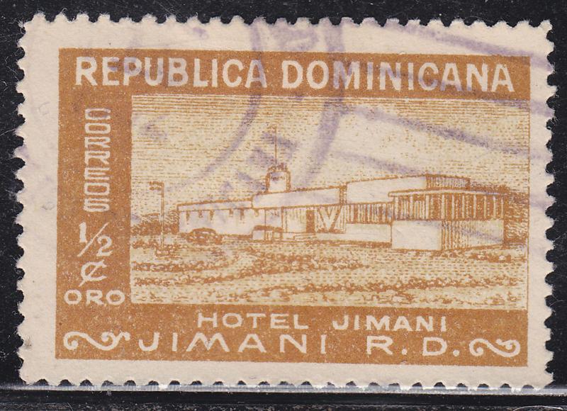 Dominican Republic 437 Hotel Jimani 1950