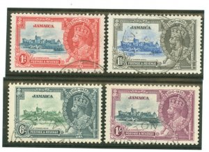 Jamaica #109-112 Used Single (Complete Set)