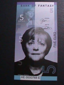 FANTASY ISLANDS- 2018-COLLECTIBLE UNCIRCULATED POLYMAR LOVELY BEAUTIFUL NOTE