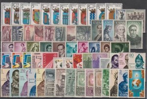 SPAIN 1965 Complete Yearset MNH Luxe