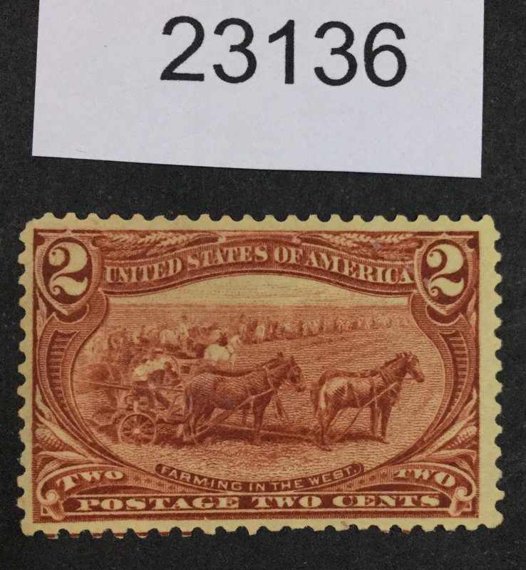 US STAMPS #286 MINT OG H LOT #23136