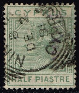 Cyprus #19a Queen Victoria; Used (3.25) (1Stars)