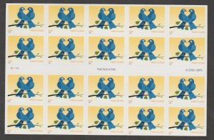 U.S. Scott Scott #3976a Love Birds Stamps - Mint NH Booklet Pane