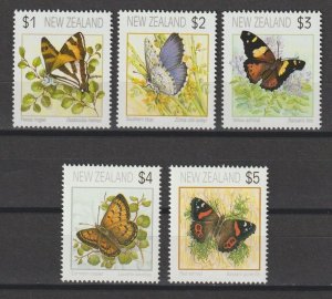 NEW ZEALAND 1991/2008 SG 1635/39 MNH Cat £16