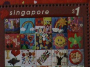 ​SINGAPORE-2005-SC#1159  FABRIC OF THE NATIONS -MNH S/S -VF-LAST ONE