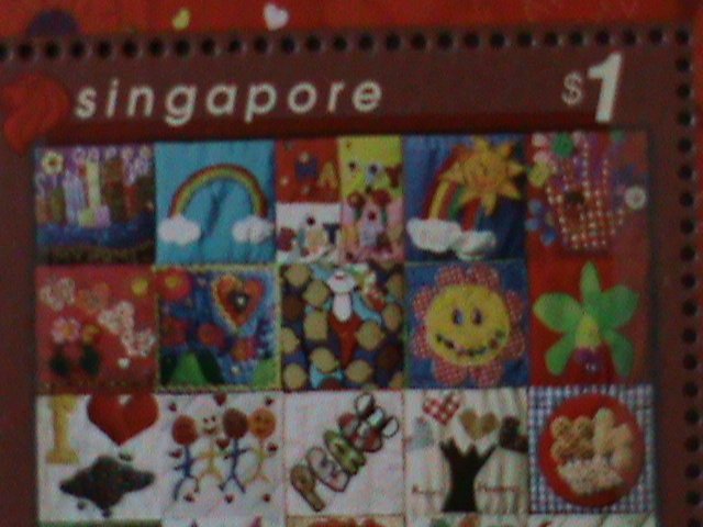 ​SINGAPORE-2005-SC#1159  FABRIC OF THE NATIONS -MNH S/S -VF-LAST ONE